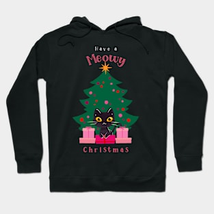 Christmas Design Cute Cat Hoodie